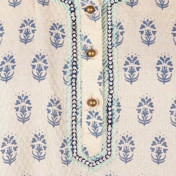 Boho Floral Print Blouse - Picture 3 of 5